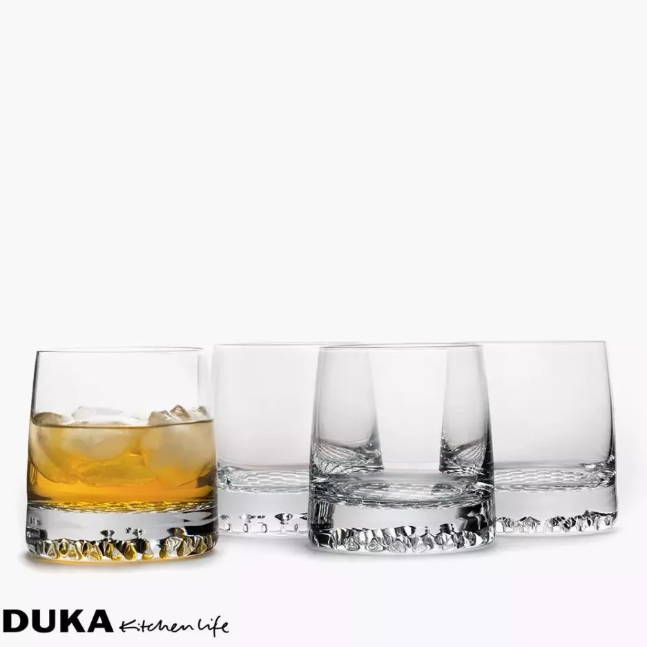 Szklanki do whisky DUKA LYX 4 szt. 300 ml szklane