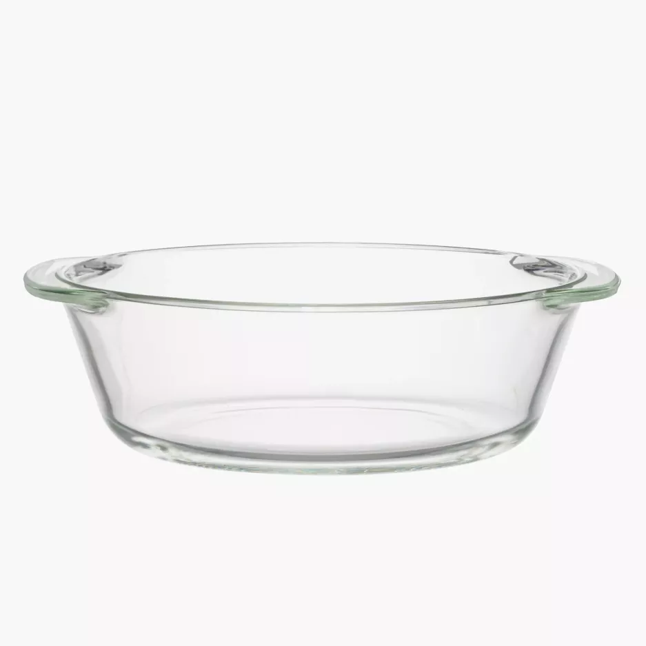 Naczynie żaroodporne z pokrywką MAKU 1,8 l szklane