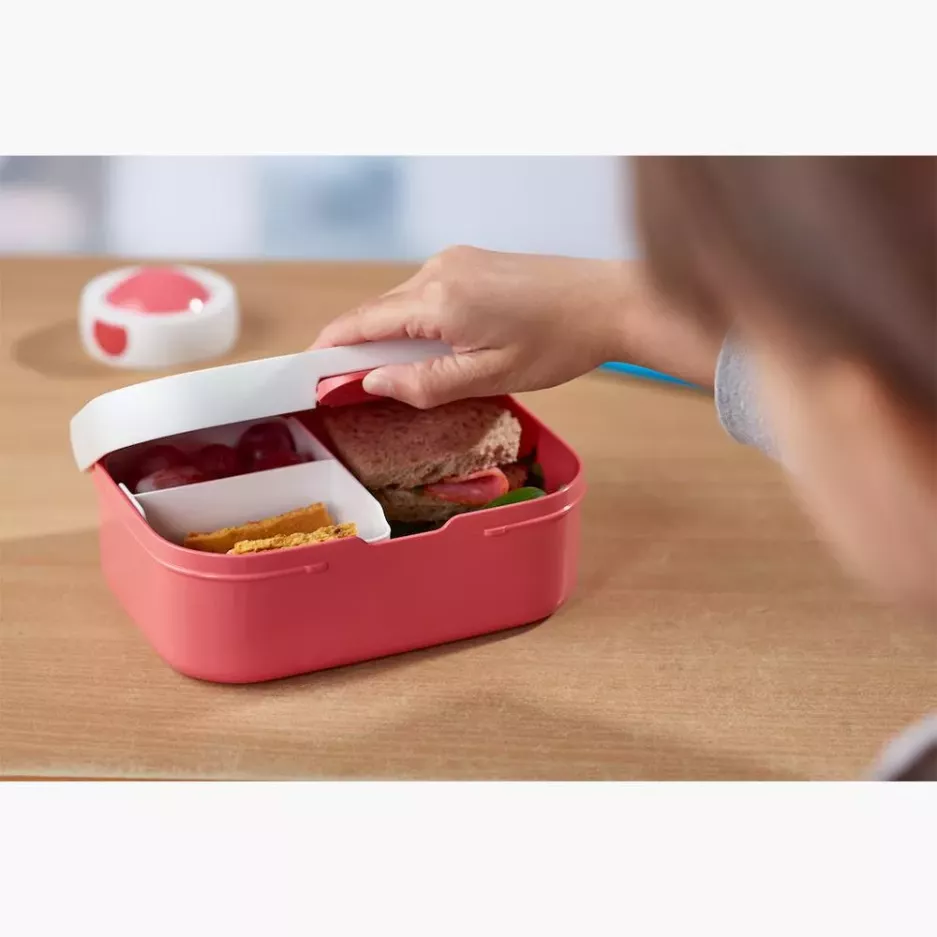 Zestaw lunchowy lunchbox i bidon zwierzęta MEPAL CAMPUS 1150 ml biały