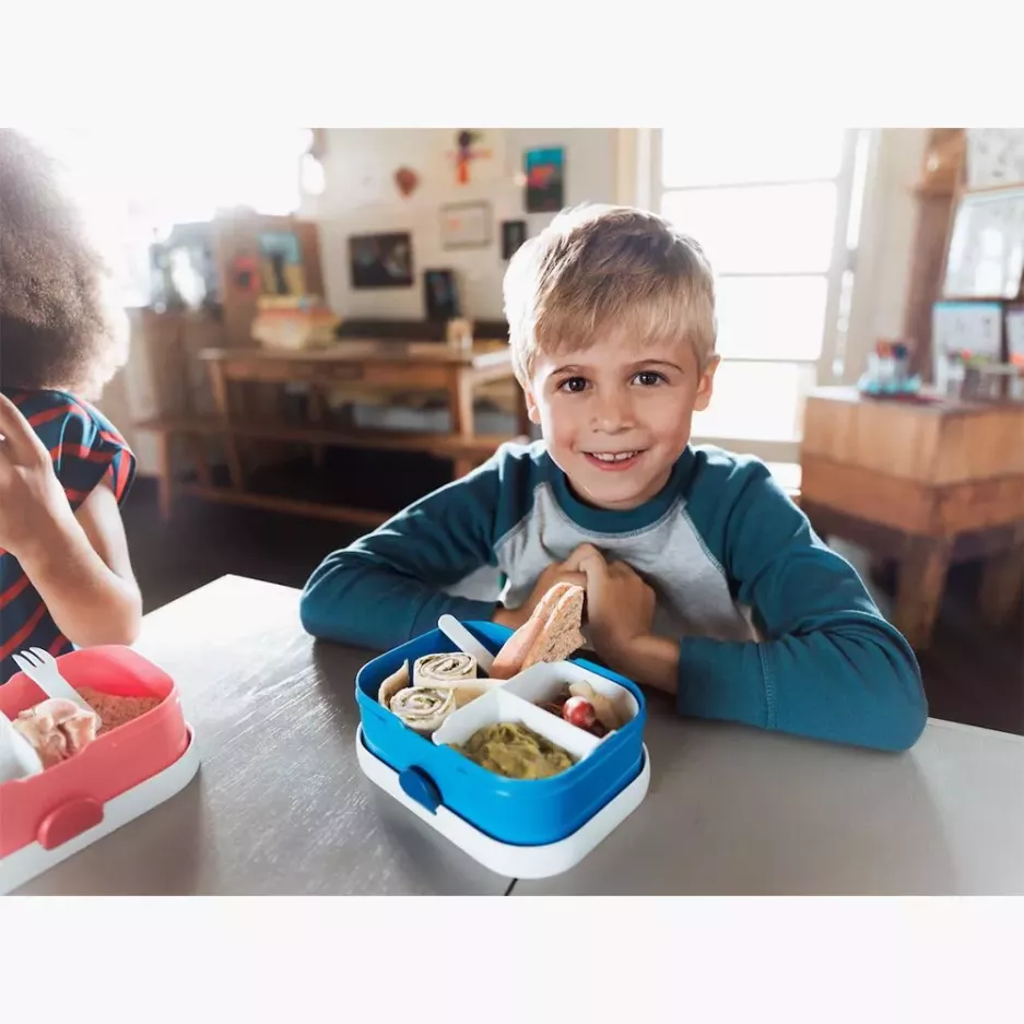 Zestaw lunchowy lunchbox i bidon zwierzęta MEPAL CAMPUS 1150 ml biały