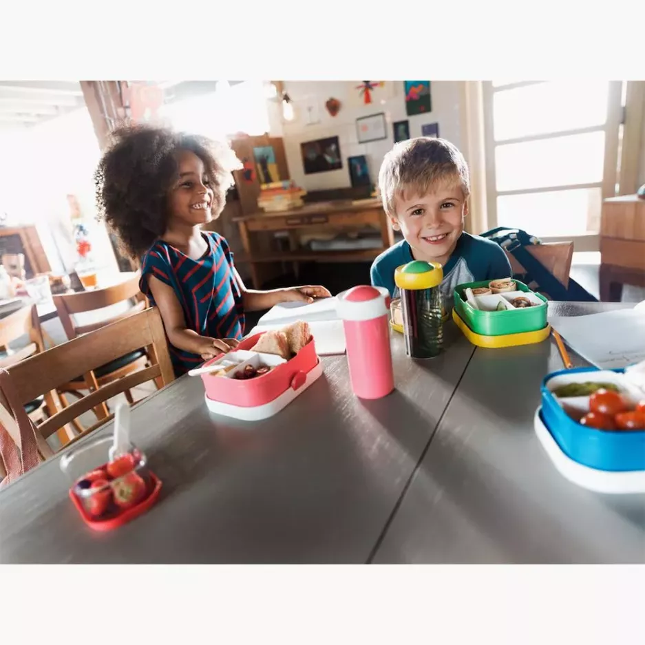 Zestaw lunchowy lunchbox i bidon zwierzęta MEPAL CAMPUS 1150 ml biały