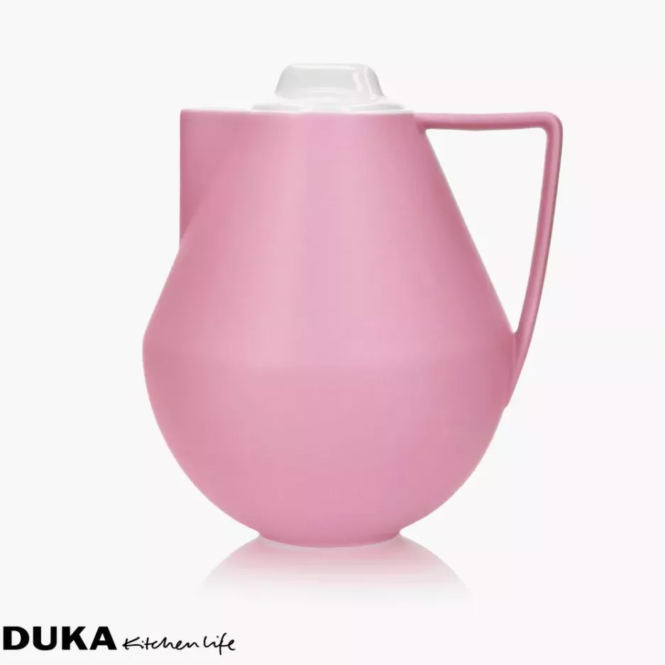 Dzbanek DUKA MIA 1100 ml różowy porcelana