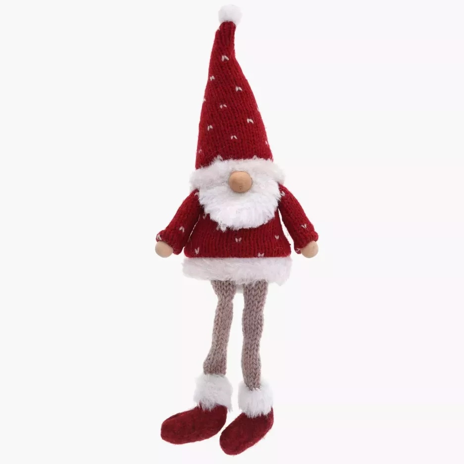 Skrzat gnom świąteczny skandynawski DUKA NISSE 25 cm czerwony