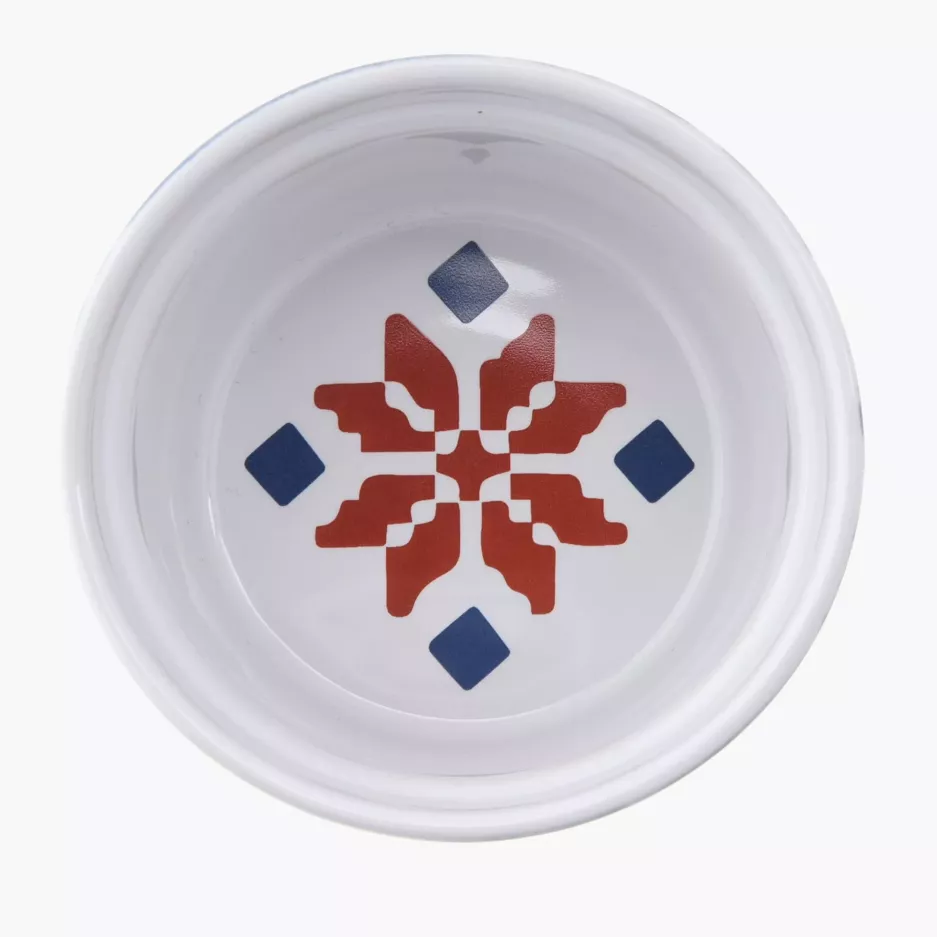 Kokilka do zapiekania ramekin świąteczny DUKA NORDIC 9 cm ceramiczna