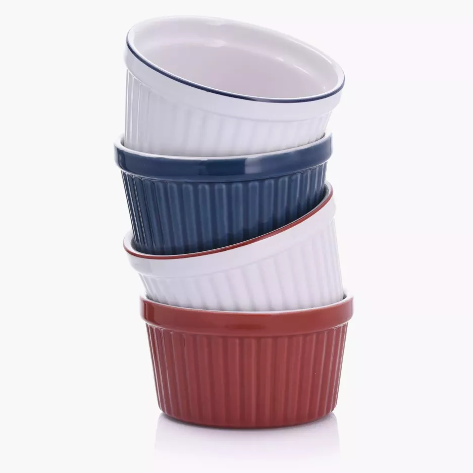 Kokilka do zapiekania ramekin świąteczny DUKA NORDIC 9 cm ceramiczna