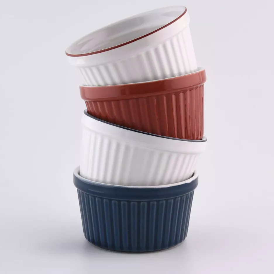 Kokilka do zapiekania ramekin świąteczny DUKA NORDIC 9 cm ceramiczna