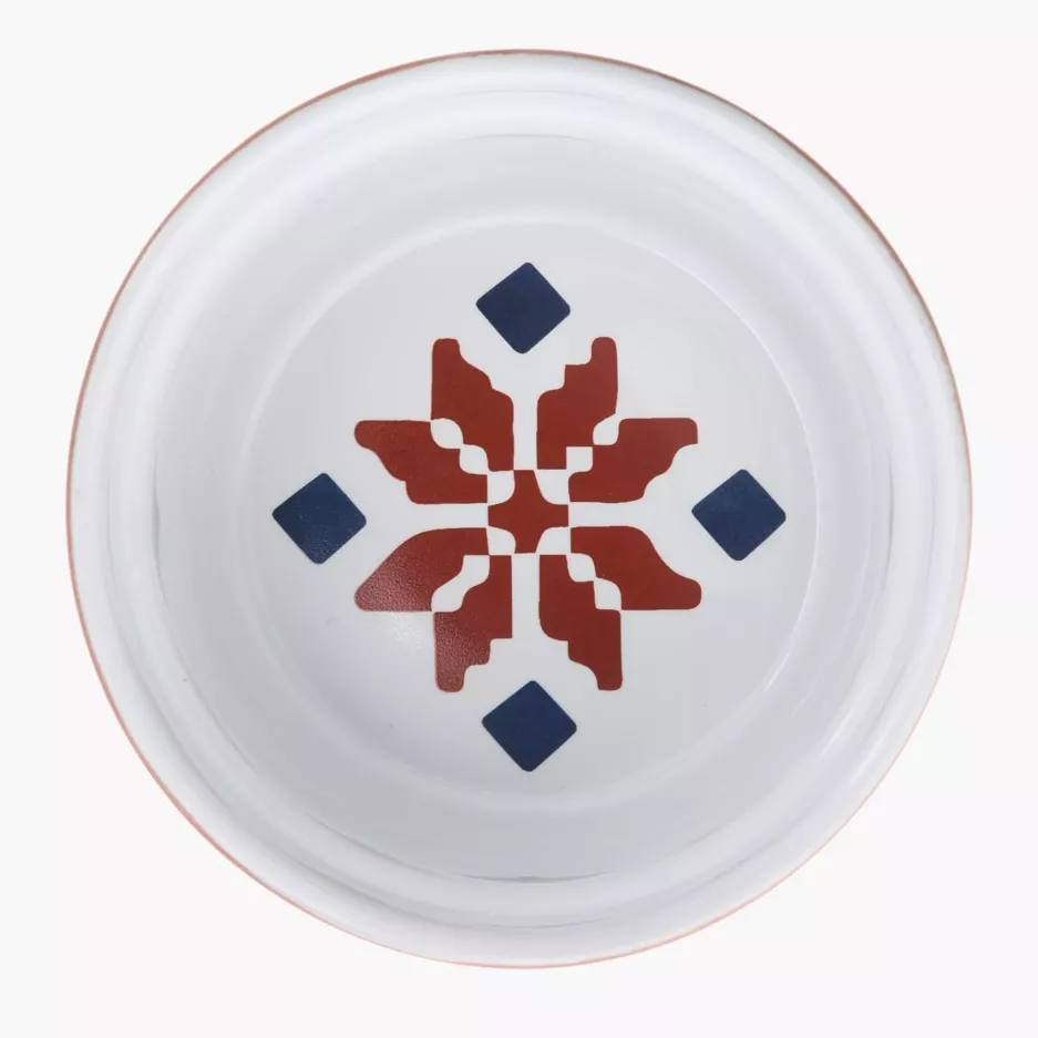 Kokilka do zapiekania świąteczna ramekin DUKA NORDIC 9 cm ceramiczna