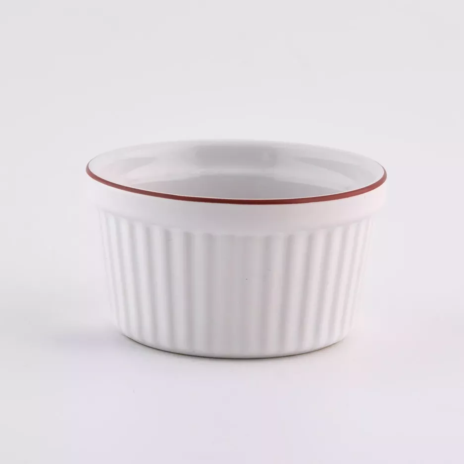 Kokilka do zapiekania świąteczna ramekin DUKA NORDIC 9 cm ceramiczna