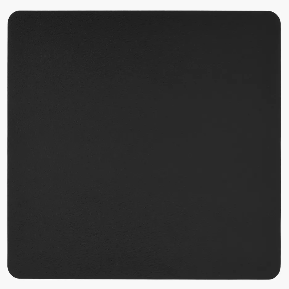 Podkładka kwadratowa DUKA ODIN 38x38 cm szara czarna