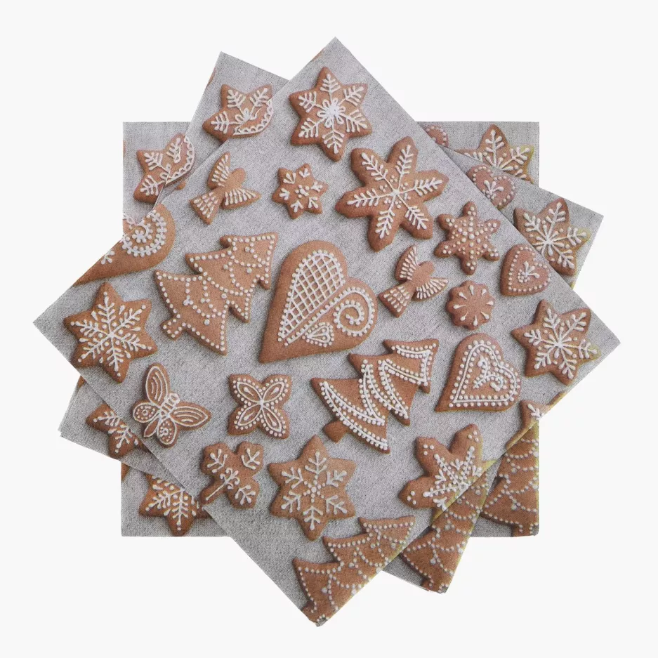 PAW SERWETKI GINGERBREADS 33X33 CM