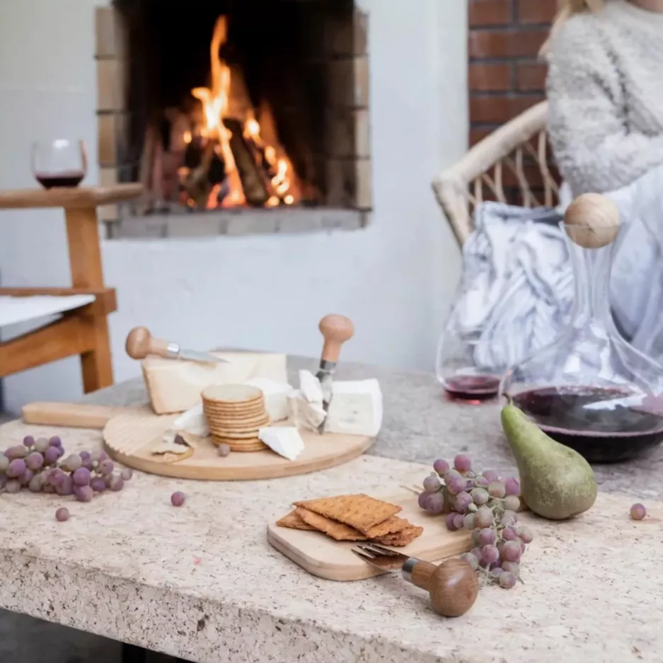 Zestaw 3 noży do sera SAGAFORM NATURE