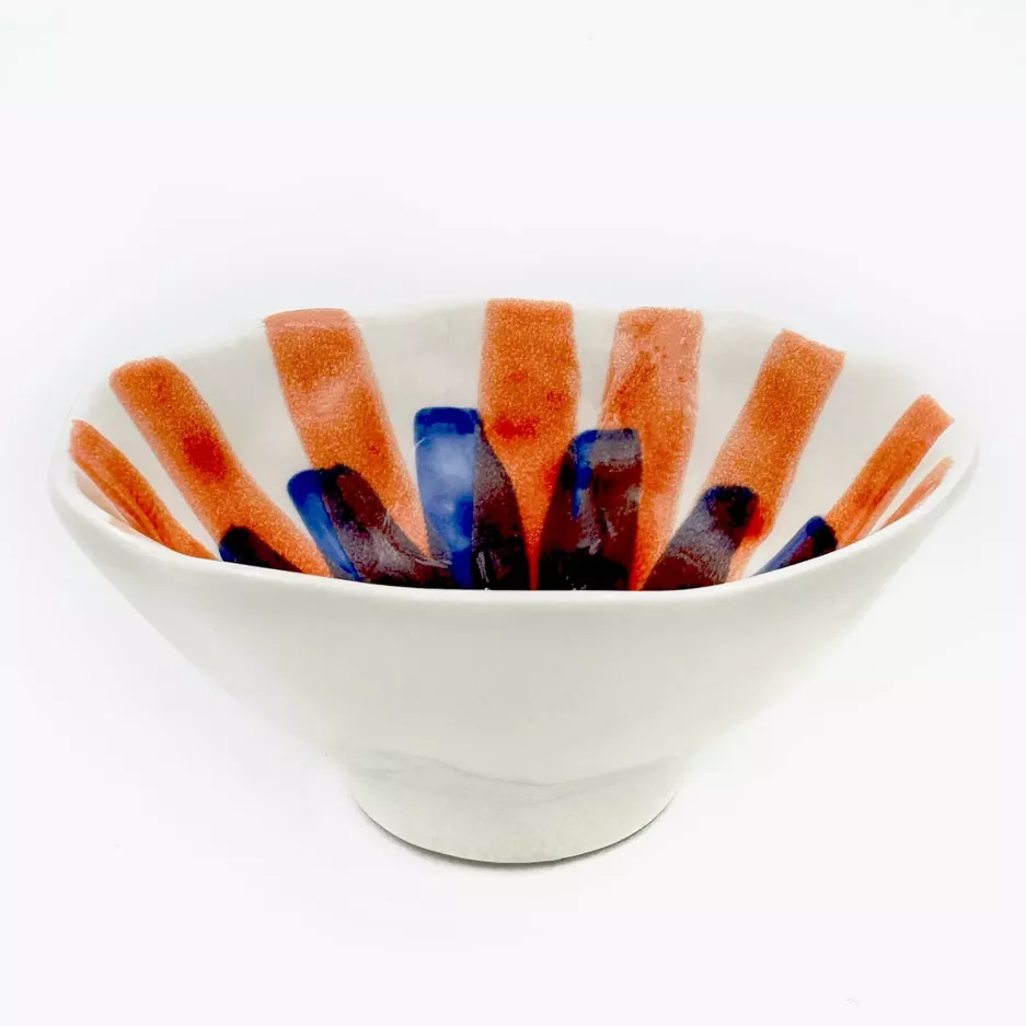 Miseczka kwiat SALT&PEPPER FLEUR 13 cm kremowy kamionkowy