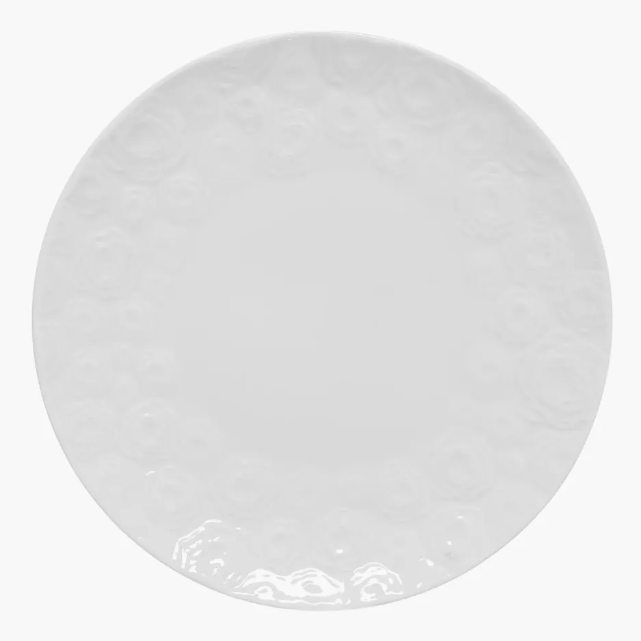 Talerz deserowy różyczki DUKA SARA 16 cm porcelana