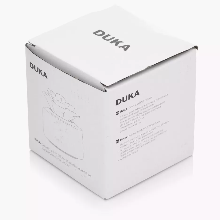 Dyfuzor zapachowy camelia DUKA SOLA biały ceramiczny