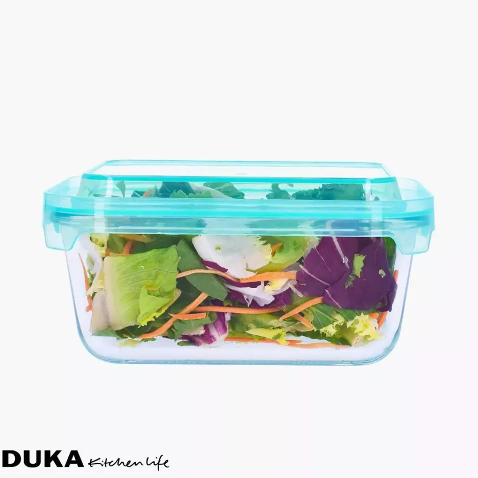 Pojemnik na żywność lunchbox DUKA SOREN 850 ml szkło