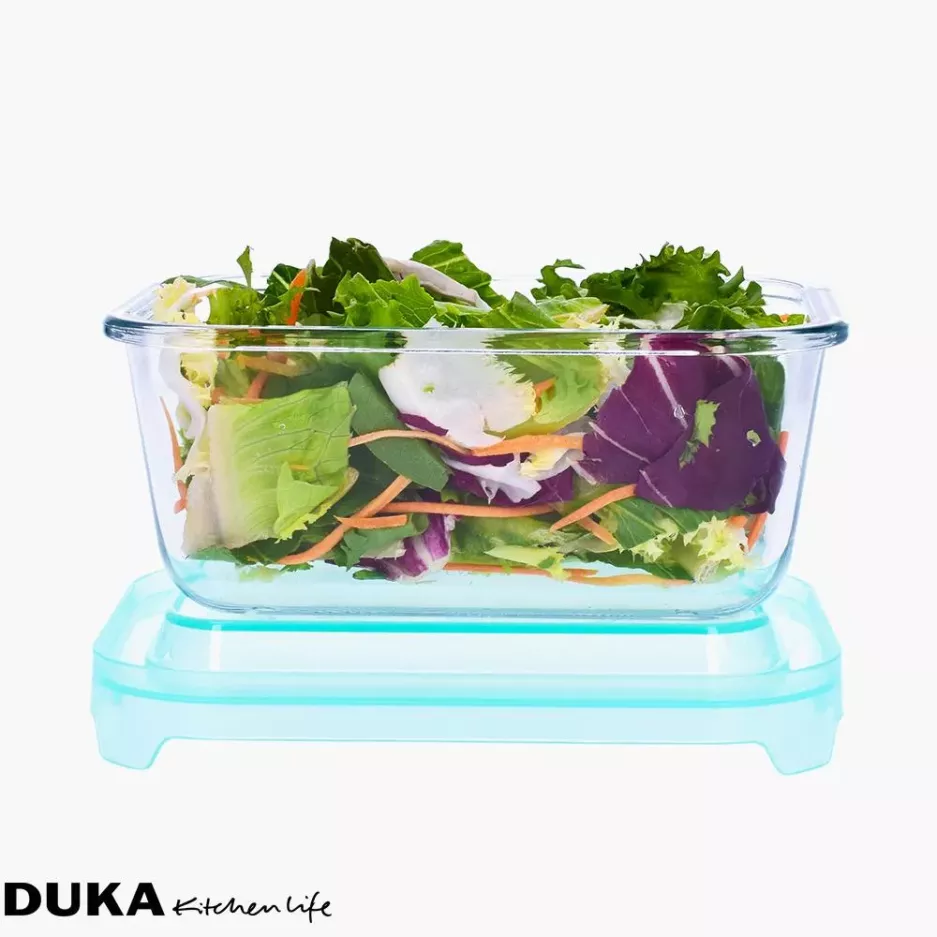 Pojemnik na żywność lunchbox DUKA SOREN 850 ml szkło