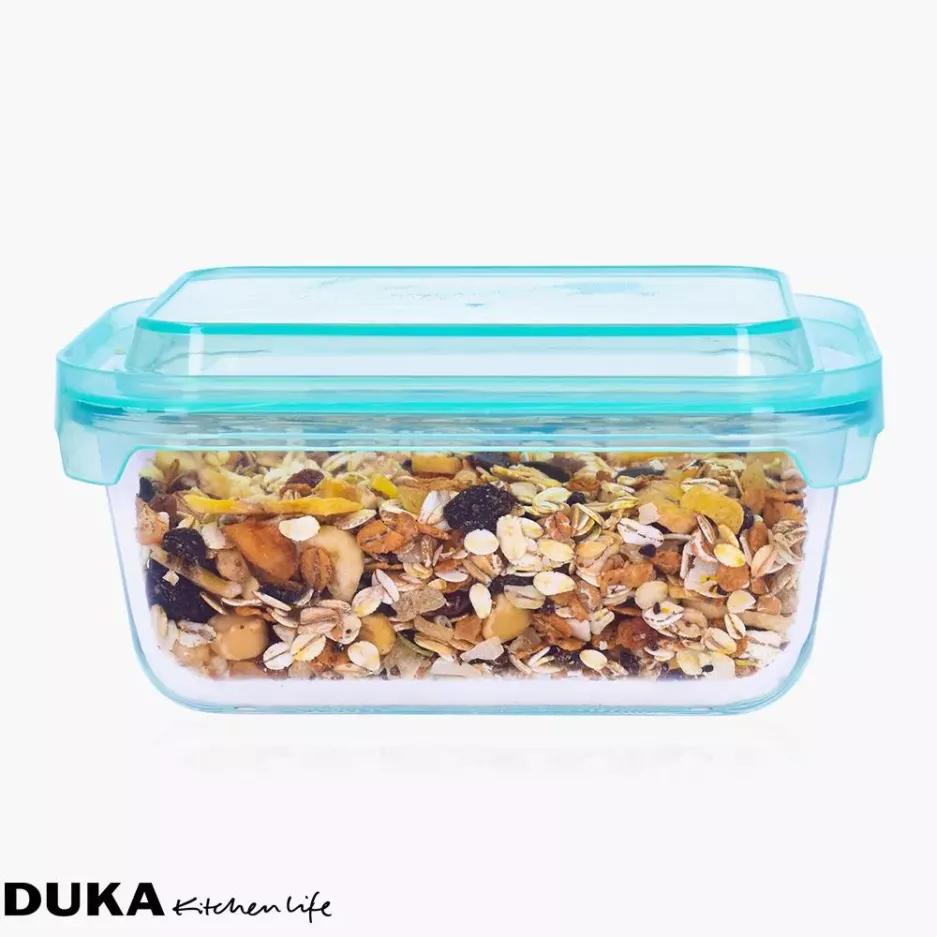 Pojemnik na żywność lunchbox DUKA SOREN 850 ml szkło