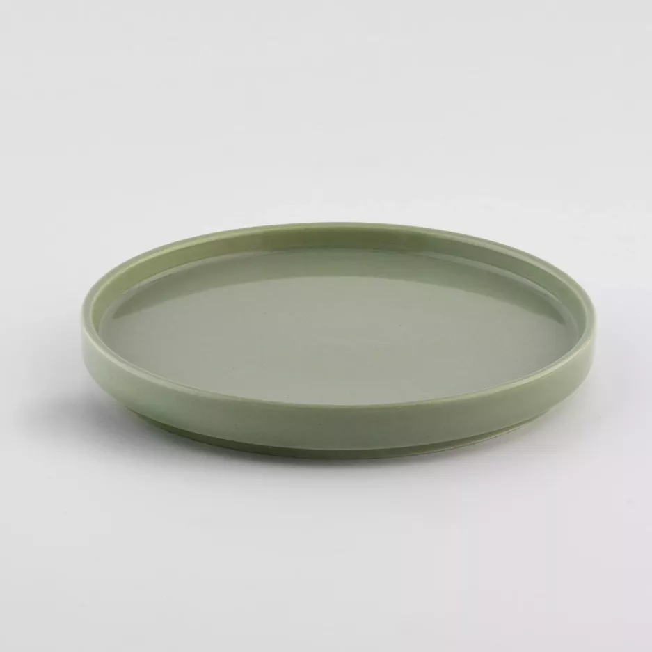 Talerzyk DUKA STAPEL GREEN 10.4 cm zielony porcelana