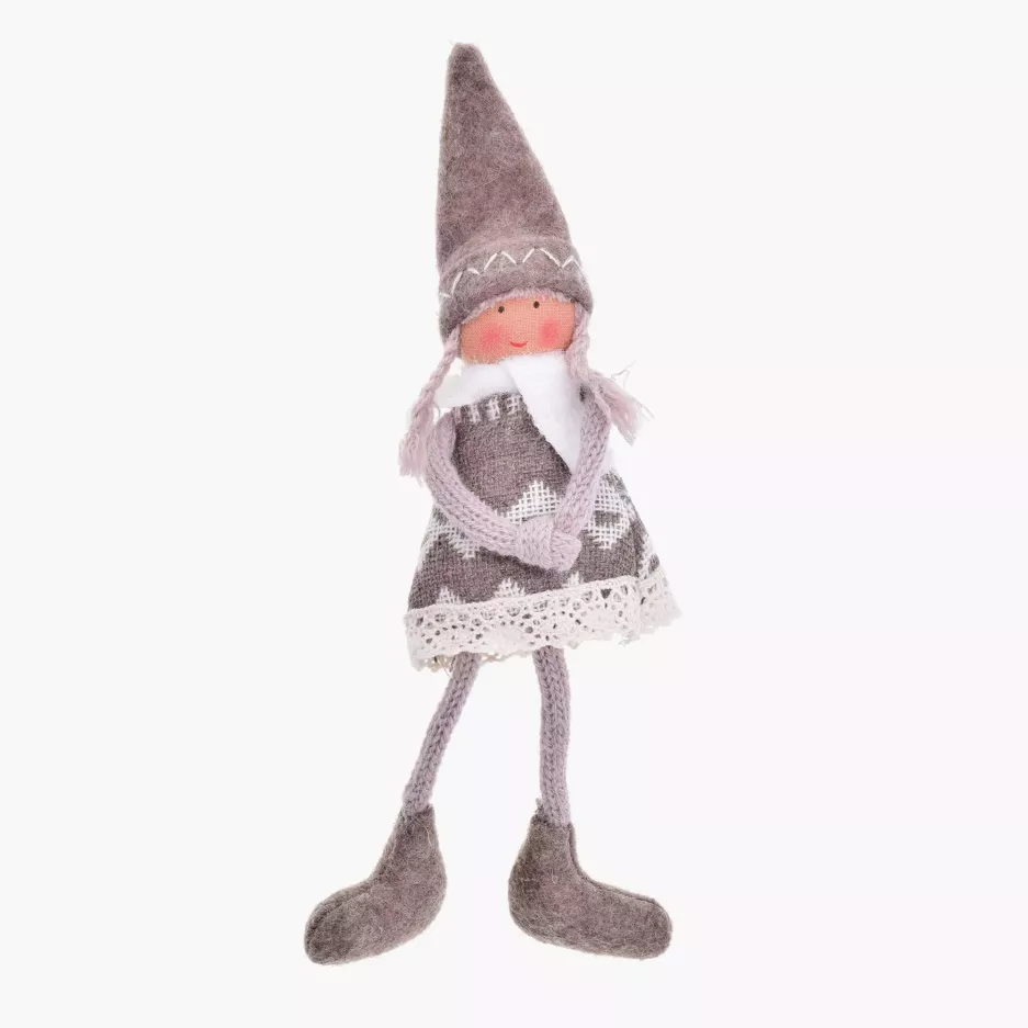 TOMTE LALKA DEKO.16 CM BEŻ