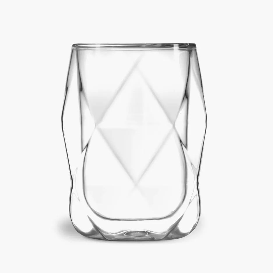 Komplet szklanek z podwójną ścianką VIALLI DESIGN GEO 2 szt. 350 ml