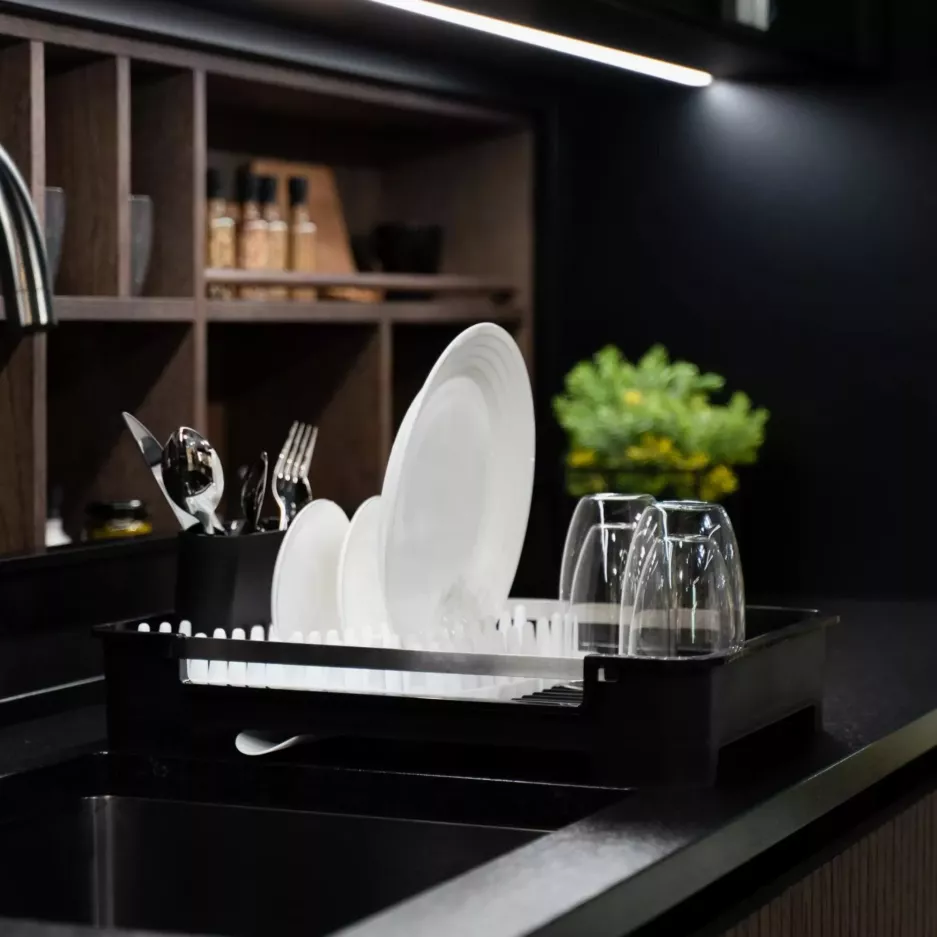 Ociekacz na naczynia VIALLI DESIGN SOHO czarny