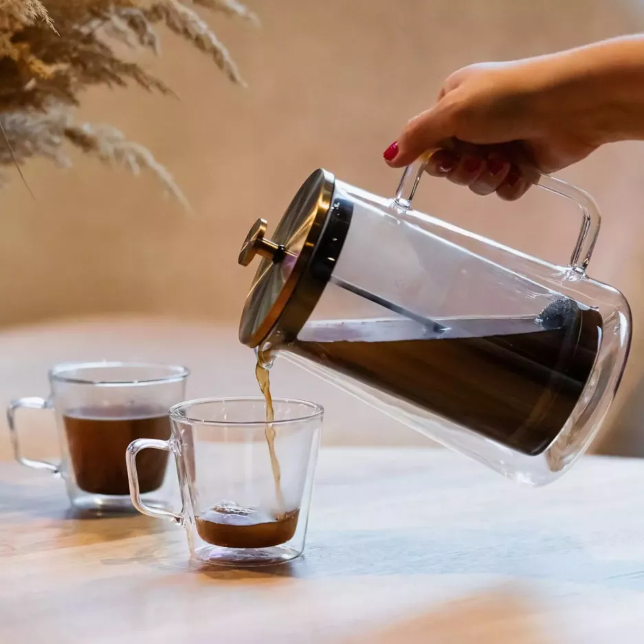 Zaparzacz do herbaty VIALLI DESIGN DIVA 1000ml złoty