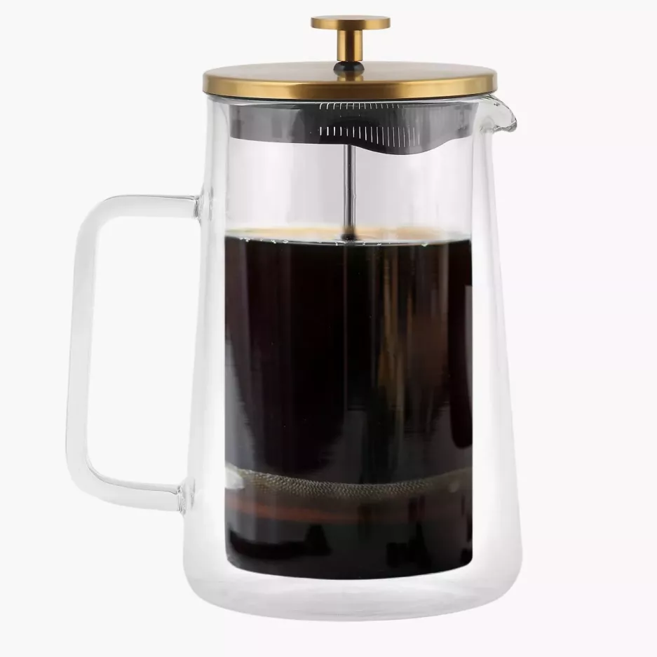 Zaparzacz do herbaty VIALLI DESIGN DIVA 1000ml złoty