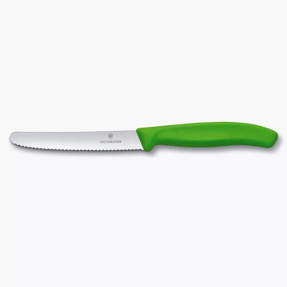 Nóż do pomidorów VICTORINOX SWISS CLASSIC 11 cm zielony