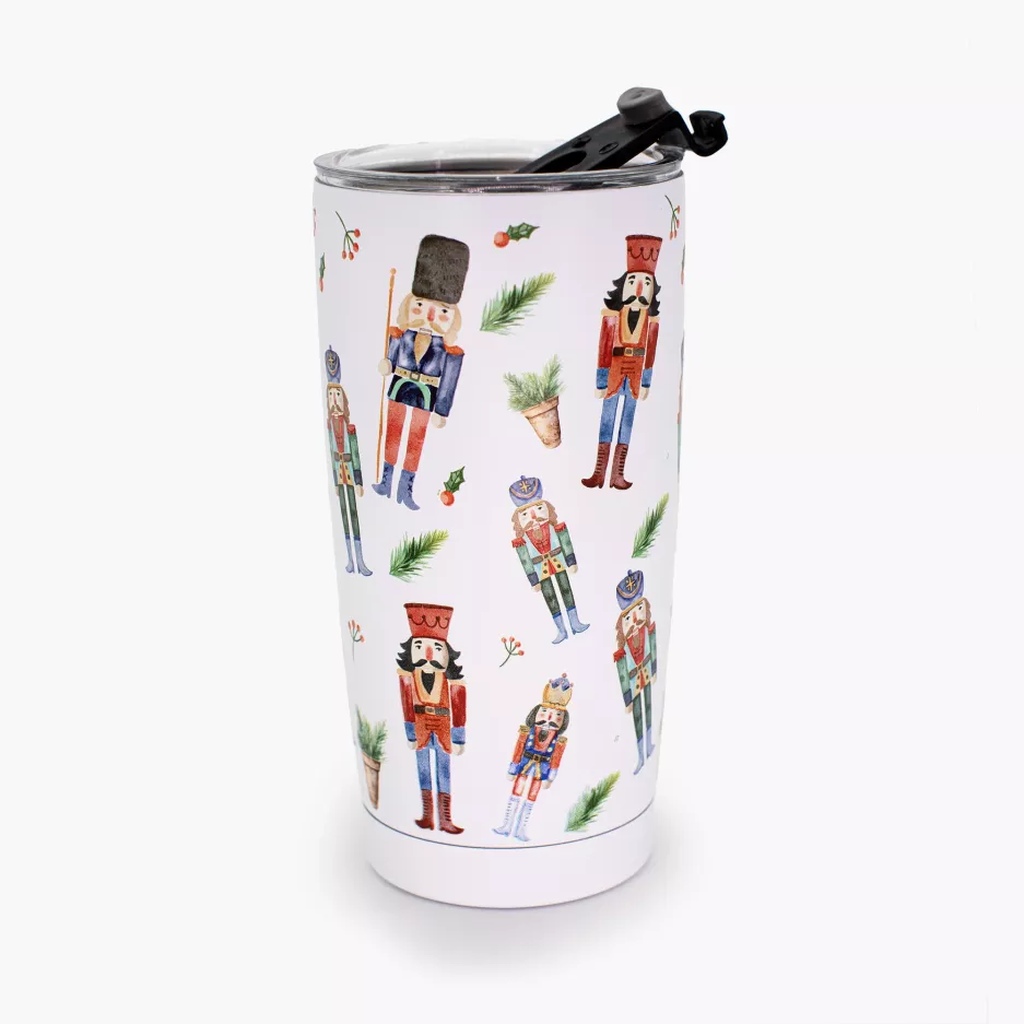 Kubek termiczny świąteczny DUKA LYCKLIG 540 ml stalowy