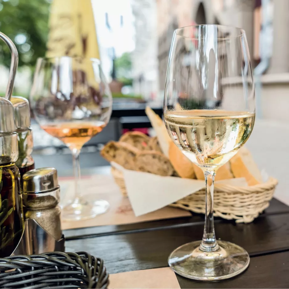 Kieliszki do białego wina DUKA PRISM 6 szt. 550 ml szkło kryształowe