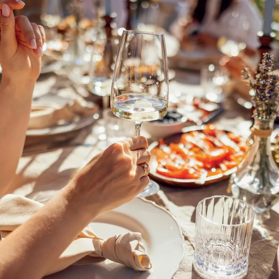 Kieliszki do czerwonego i białego wina DUKA GUSTAV 6 szt. 500 ml szkło kryształowe