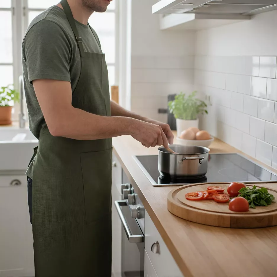 Fartuch DUKA MALTA UNI zielony