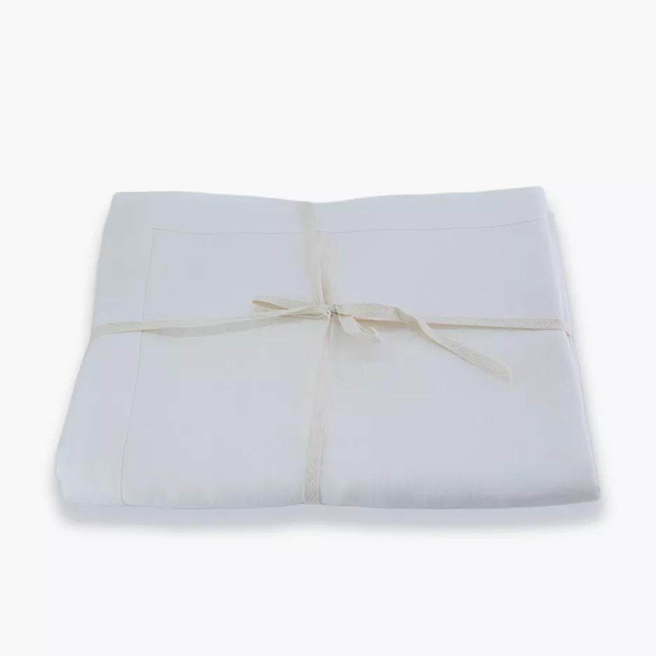 Zestaw 2 serwetek DUKA LYCKLIG 40x40 cm 100% len biała