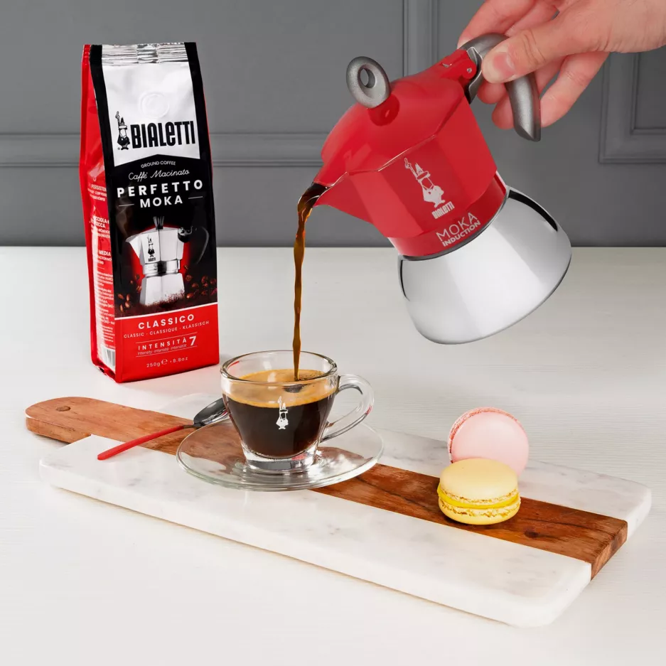 Kawiarka do kuchenki indukcyjnej BIALETTI New Moka czerwona 6tz