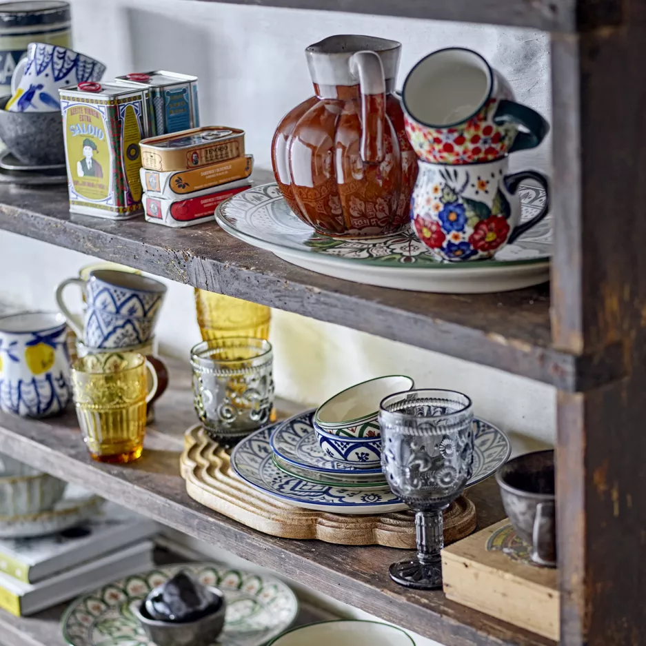 Filiżanka BLOOMINGVILLE FLORIST zestaw 2 szt. 330ml czerwona