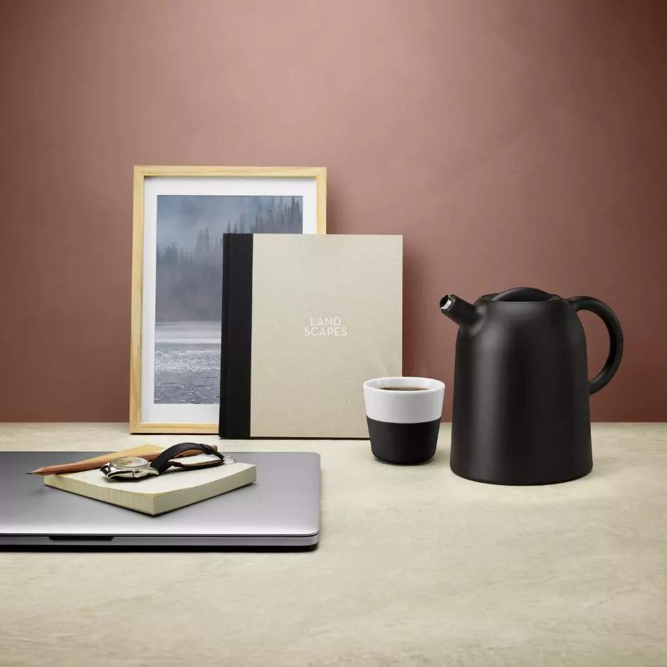 Zestaw 2 filiżanek do Lungo EVASOLO 230ml Carbon Black