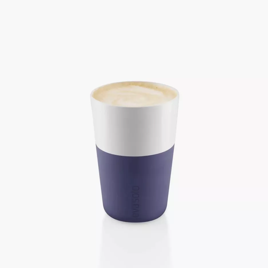 Zestaw 2 filiżanek do latte EVASOLO 360ml Fiolet