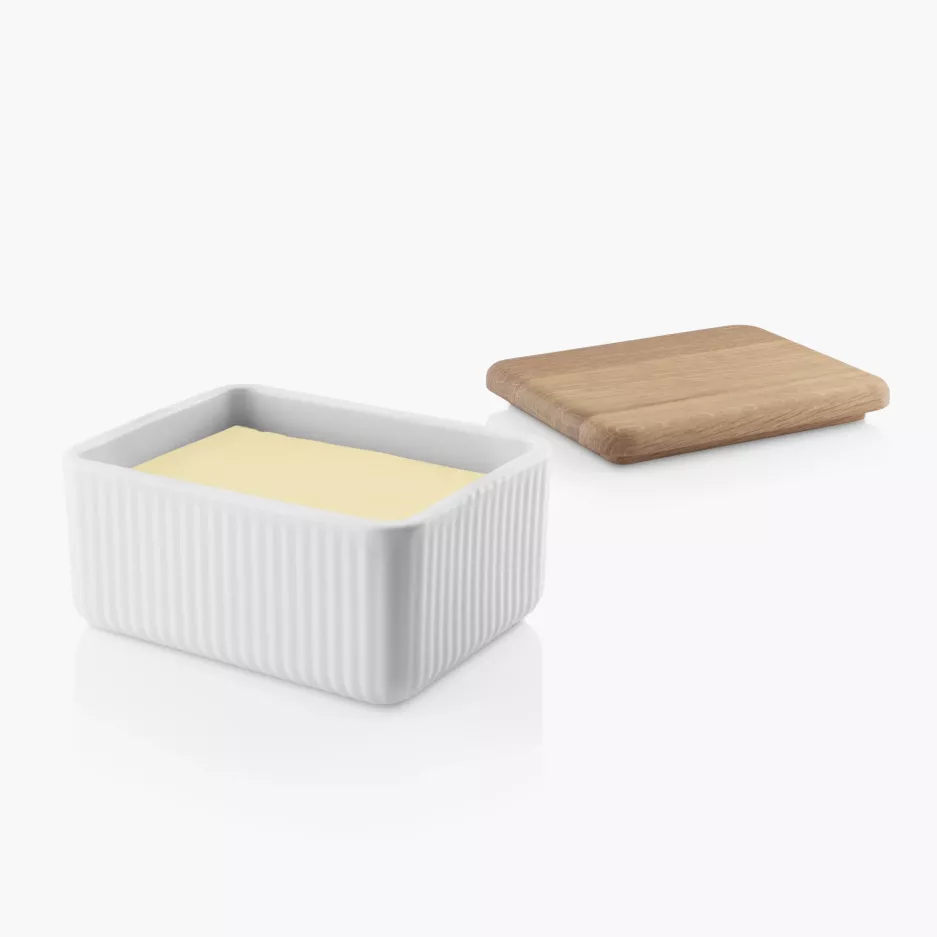 Maselniczka z drewnianą pokrywką EVASOLO Legio Nova