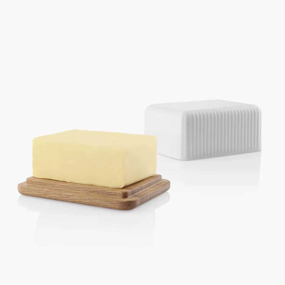 Maselniczka z drewnianą pokrywką EVASOLO Legio Nova