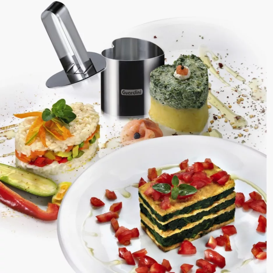 Okrągła foremka do wycinania ciastek GUARDINI srebrna stal nierdzewna