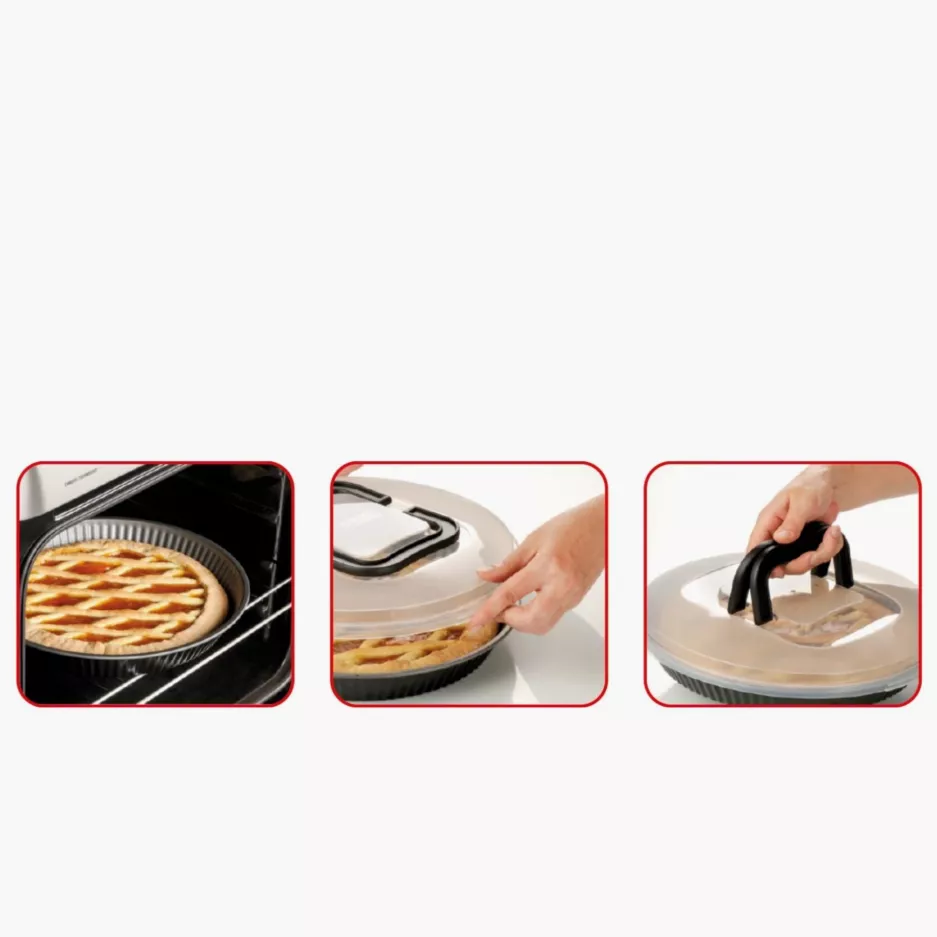 Forma do pieczenia/prażenia z pokrywką GUARDINI czarna