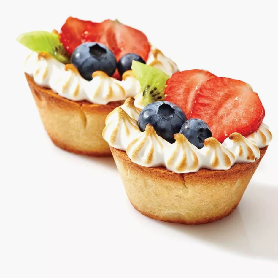 Komplet 6 foremek do muffinów GUARDINI silikonowe czerwone