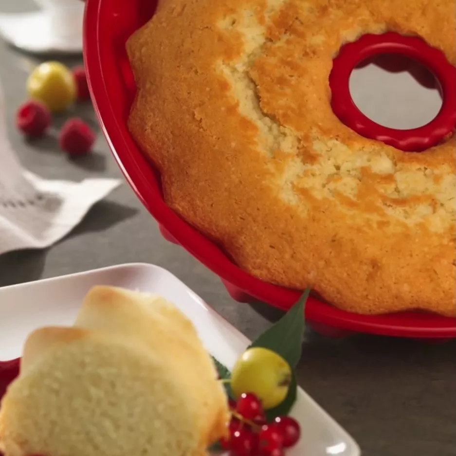 Forma do chleba GUARDINI 24 cm silikonowa czerwona