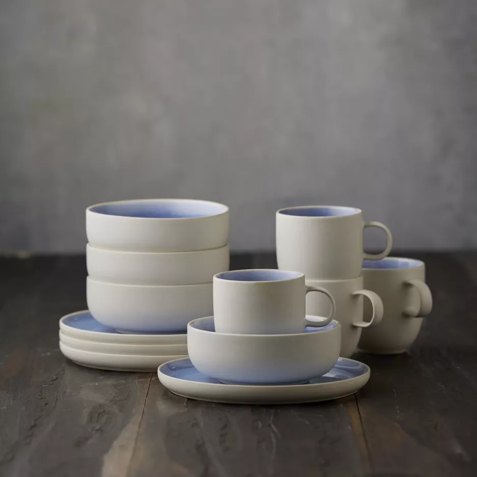 Zestaw do brunchu NORTH 12 elementów niebieski