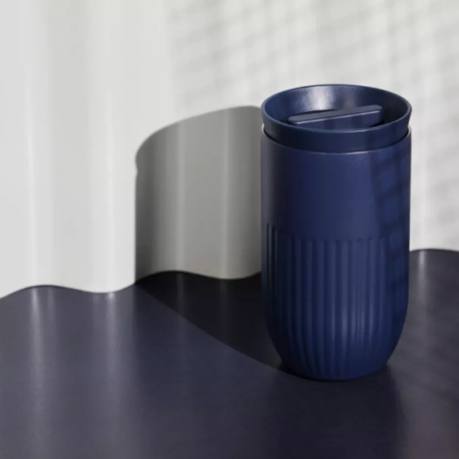 Kubek termiczny SAGAFORM TOVA 320 ml granatowy stal nierdzewna