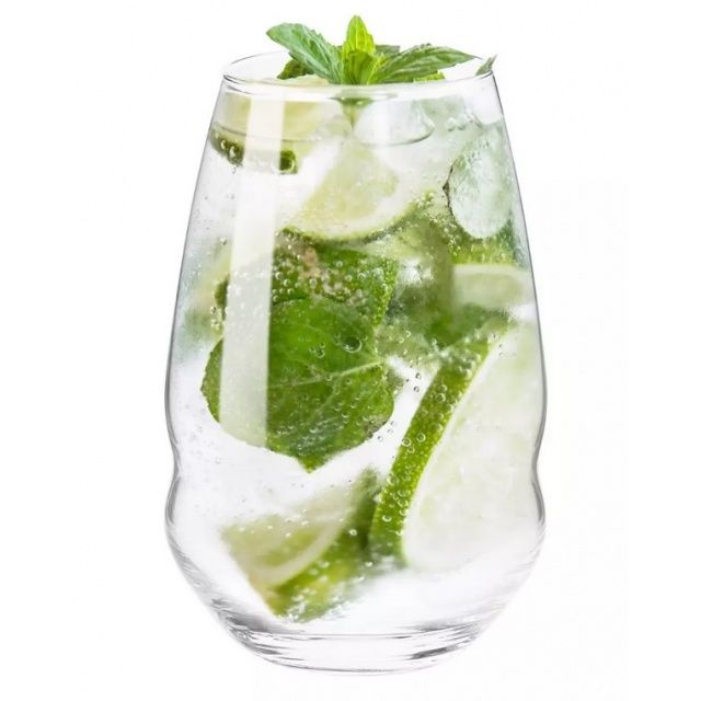KROSNO Zestaw 6 szklanek do napojów INEL 560 ML