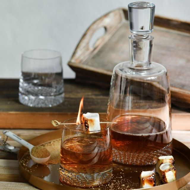 Karafka do whisky KROSNO FJORD 950 ml transparentny