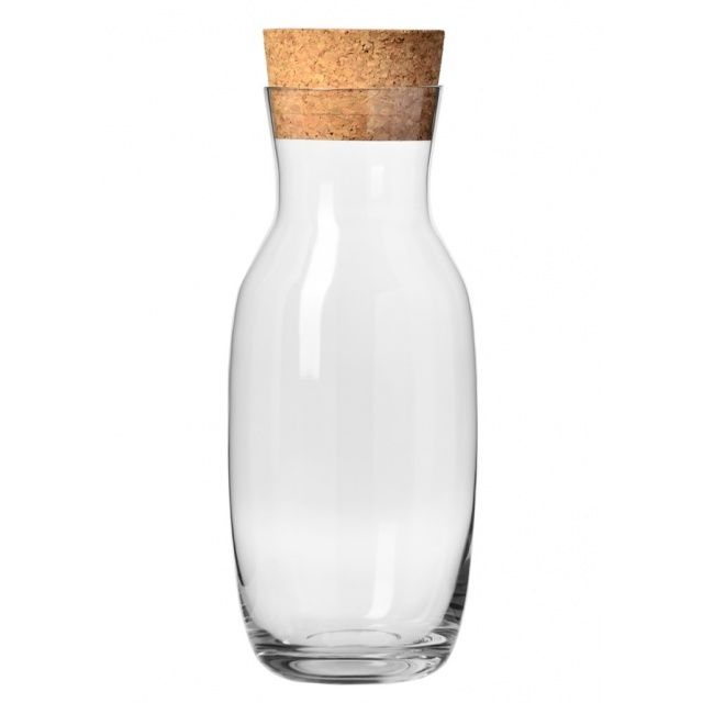Karafka z korkiem naturalnym KROSNO PURE 1 l