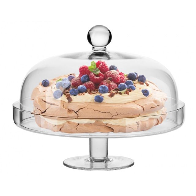 Patera na tort z kloszem KROSNO ELITE