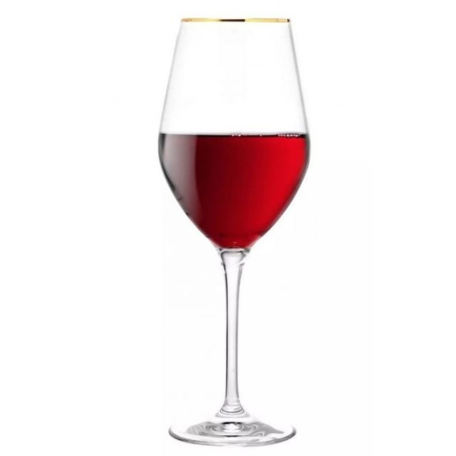 Kieliszki do wina KROSNO SPLENDOUR GOLD 6 szt. 460 ml